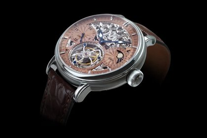 Poljot International Tourbillon Skeleton Gold